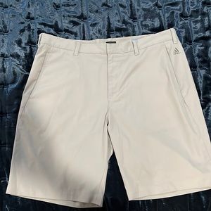 Adidas flat front golf shorts